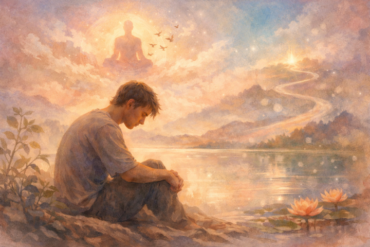 Home 7 Ilustrasi introspeksi jiwa dalam perjalanan menggali emosi dan kesadaran baru