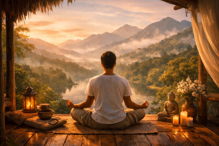 Home 2 Meditasi di tempat retreat alami untuk pemulihan diri dan keseimbangan hidup