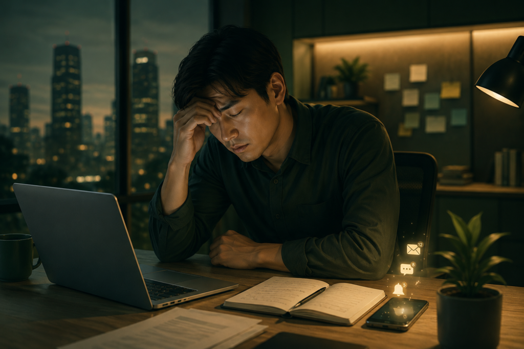 Burnout Modern Ketika Manusia Sibuk Bekerja Tapi Kehilangan Dirinya